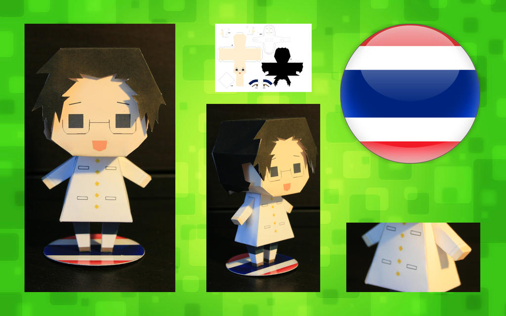 Papercraft Thalys Papercraft Thailand by Hetalia-Papercraft on DeviantArt