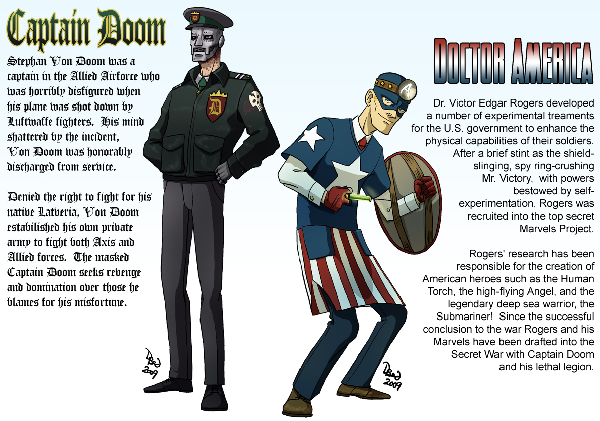 Captain Doom vs Doctor America