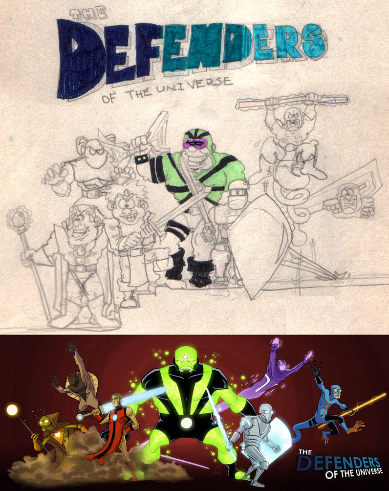 Defenders of the Universe 1990-2012 by DBed