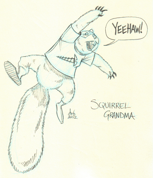 19 - Squirrel Grandma