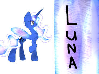 MLP: Princess Luna Zebra!