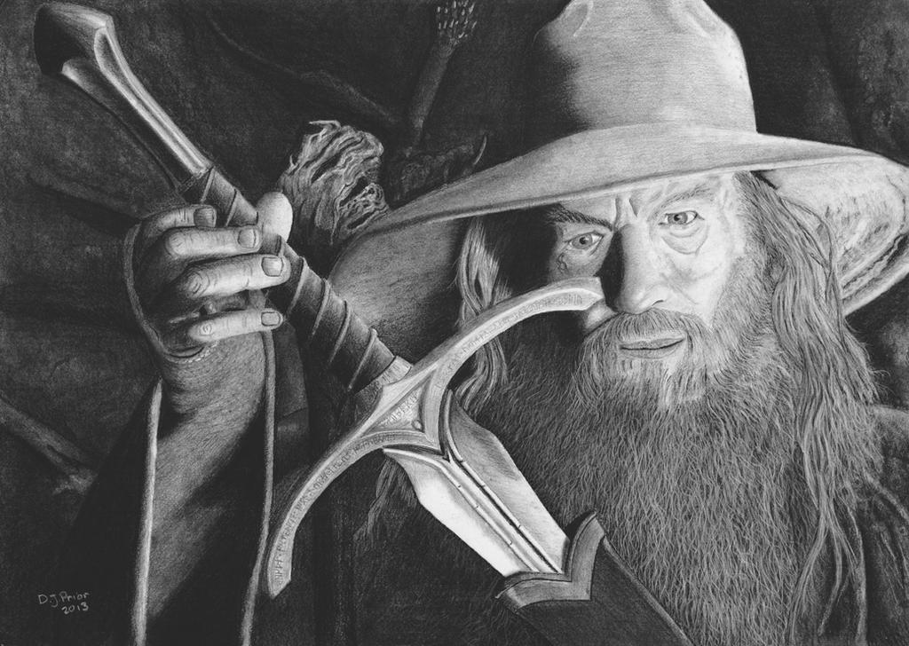 Gandalf finds Glamdring