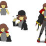 Kris Dreemurr in fashion model
