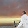 Even Doctor Kleiner can enjoy a sunset.