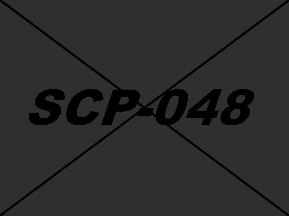 SCP-048 - The Cursed SCP Number 1 by 98marmol98 on DeviantArt