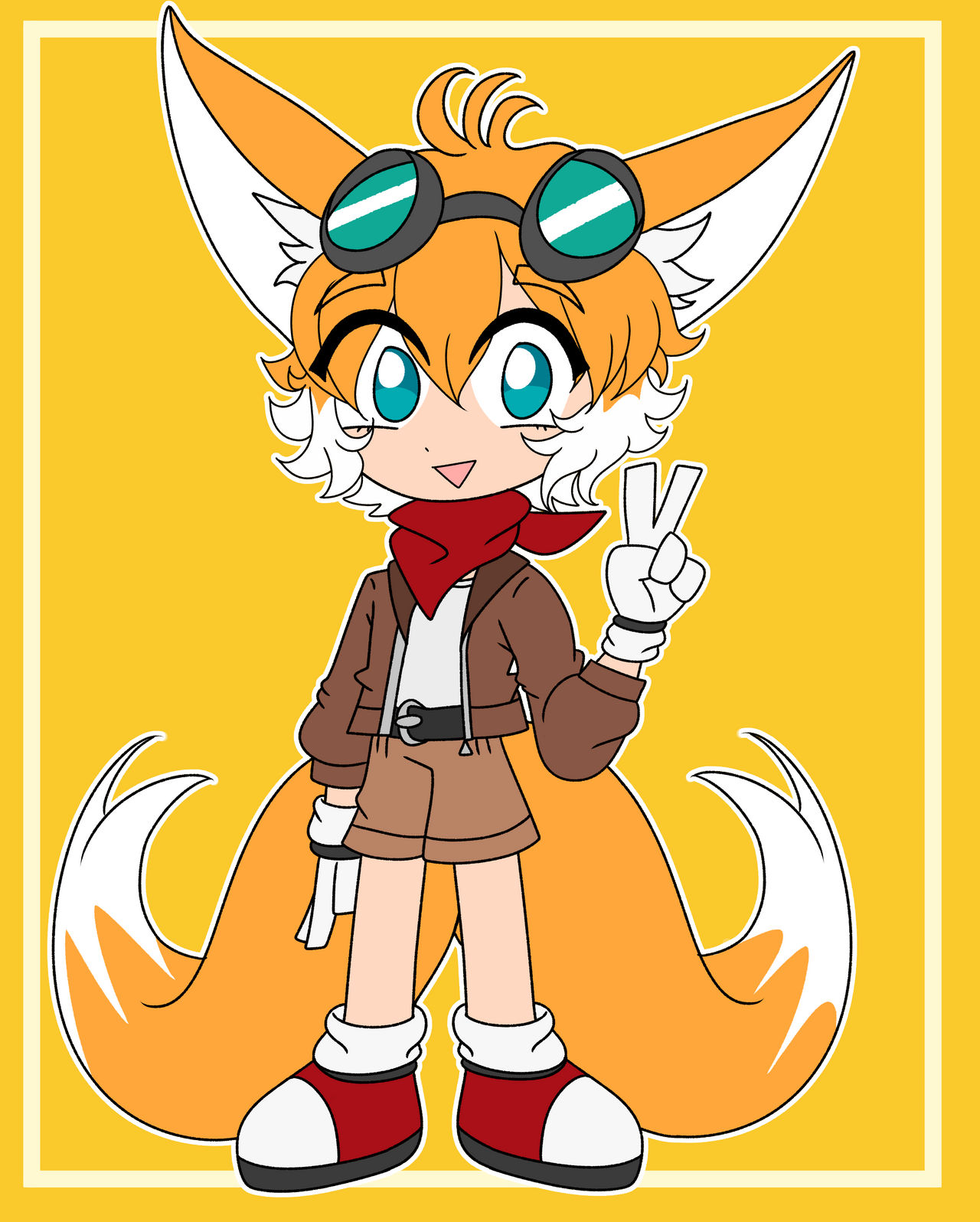 Human Tails The Fox Human Tails The Fox, Gender Bend.