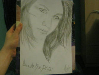 Hannah my first proper drawing