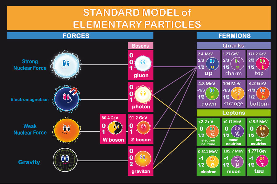 Standard Model of Physics by PhysicsAndMore on DeviantArt