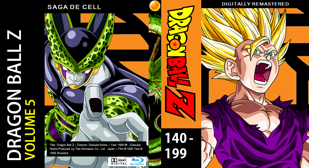 Dvd Dragon Ball Z Saga Cell Completa