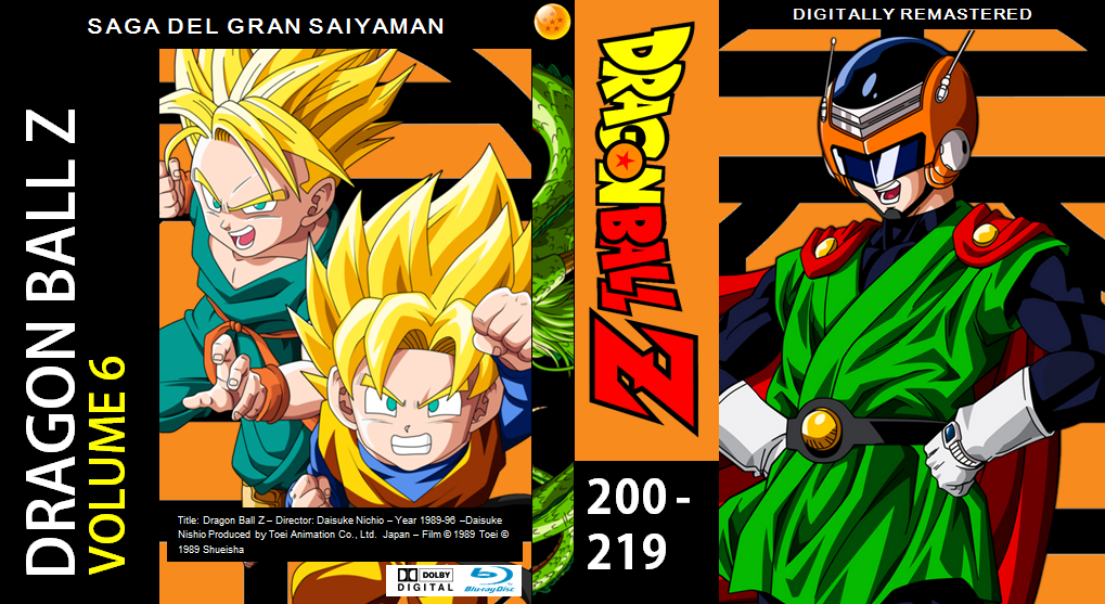 Dragon Ball Z Blu-ray cover Volume 6