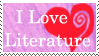 Literature love stamp