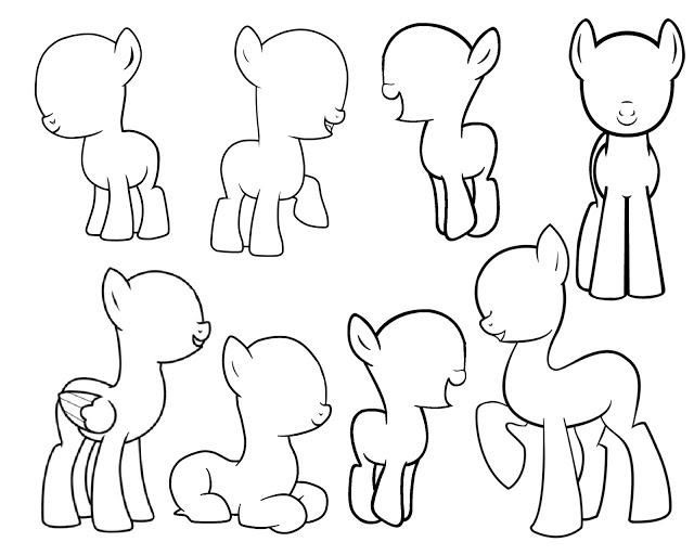 Mlp bases 2 by bizel55 on DeviantArt