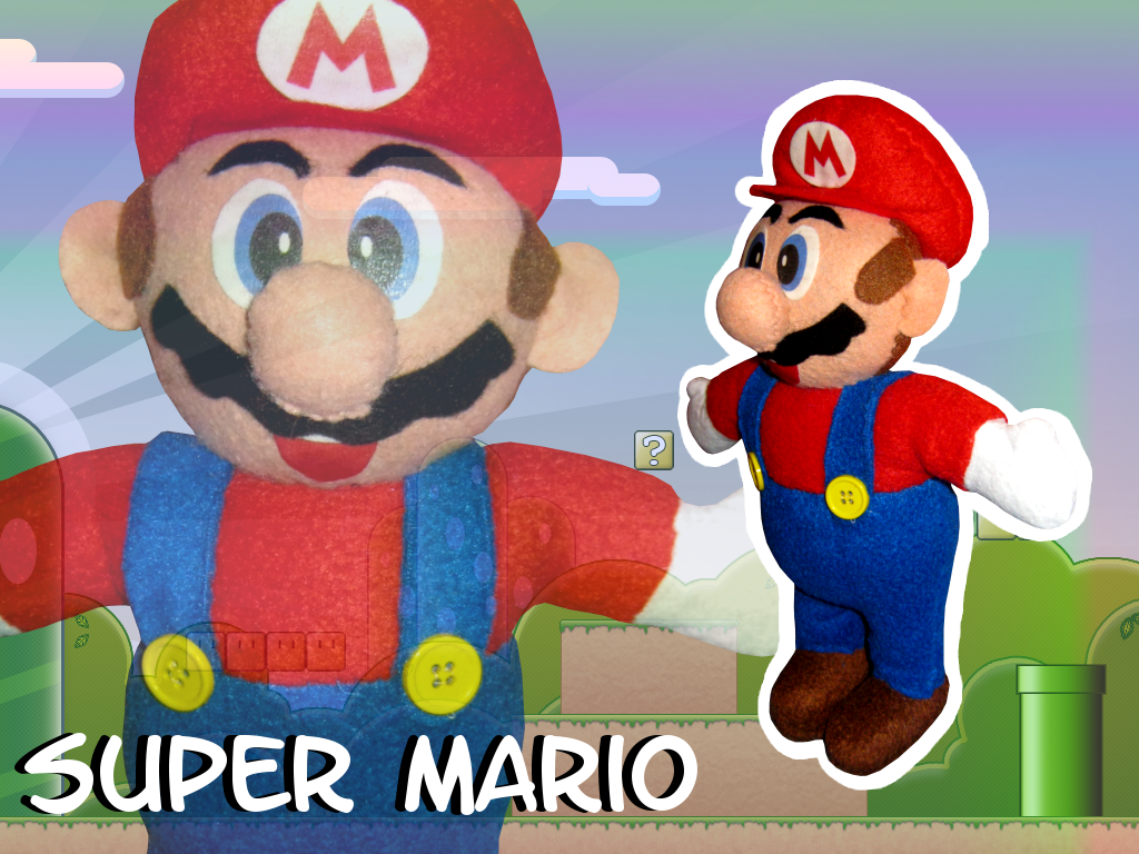 Custom mario deals plush