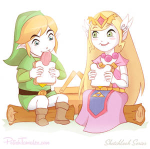 Gaming | Link and Zelda Picnic