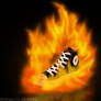 flaming chucks