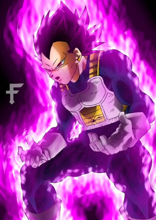 Como Desenhar Vegeta Ultra Ego (Dragon Ball) 