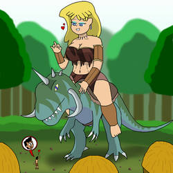 Commission - Amazon Lori's New Ride