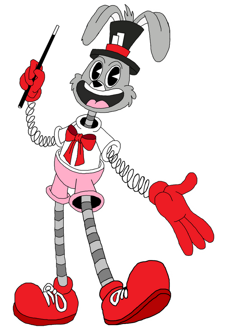 The Magicion Rabbit Frankie the Magician Rabbit with white lines by SonicandSEGA2025 on ...