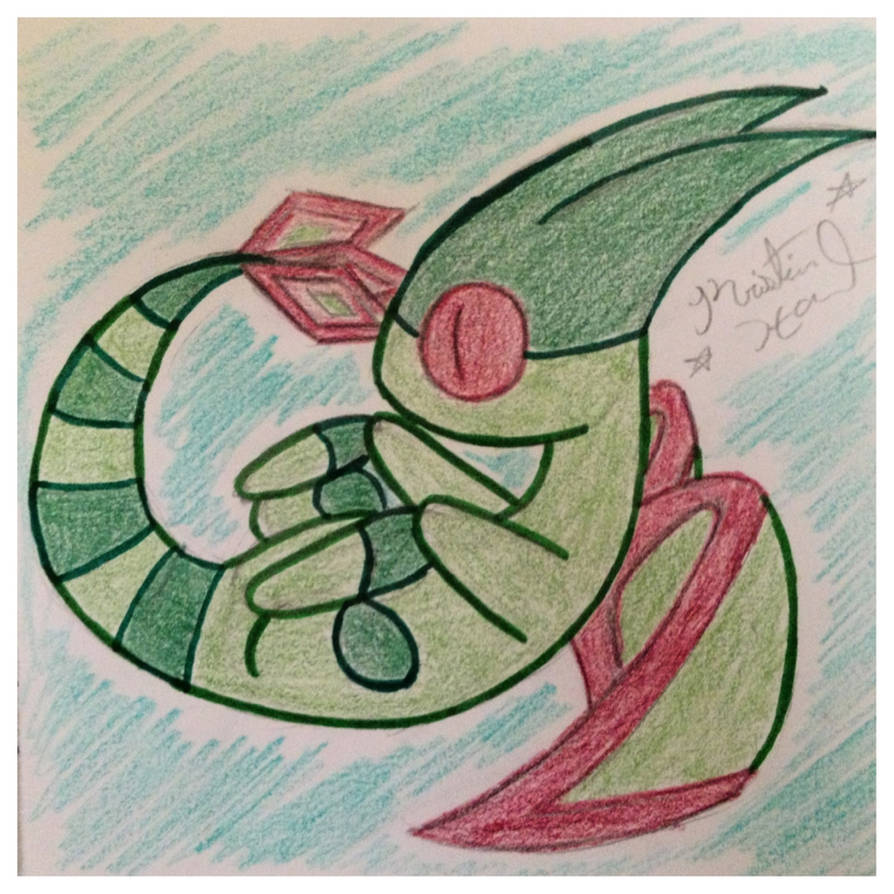 Flygon - Pokemon Summer Chibi Project Day 4 by rosexknight on DeviantArt