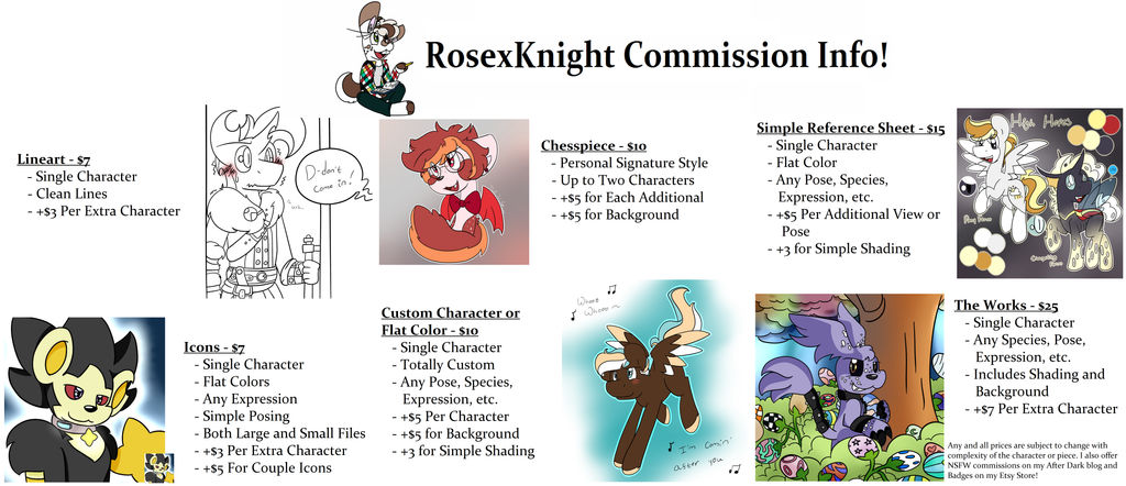 RosexKnight Commission Info