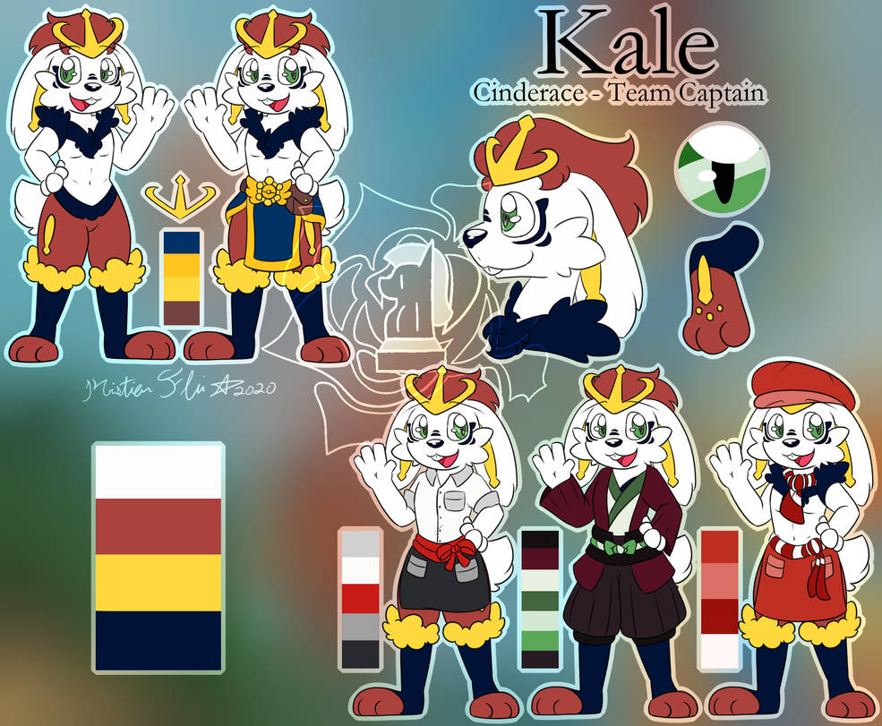 Cinderace Ref Kale the Team Captain Cinderace - Reference Sheet by rosexknight on ...