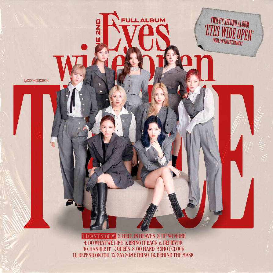 Twice Eyes Wide Open Fanmade Album Cover By Conquxror On Deviantart Twice Eyes Wide Open Fanmade Album Cover By Conquxror On Deviantart