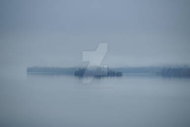 Foggy Morning On Lake George