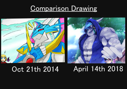 Comparing with My Old Drawing