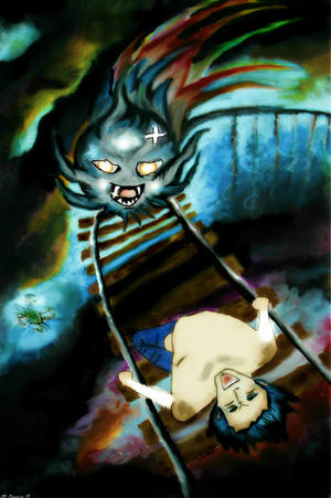 techno-colored psychosis with teeth by puzzledpixel techno-colored psychosis with teeth by puzzledpixel