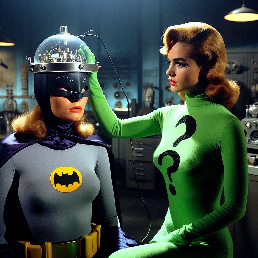 The Riddler Mind Control Device The Riddler Takes Control by DBD2000 on DeviantArt