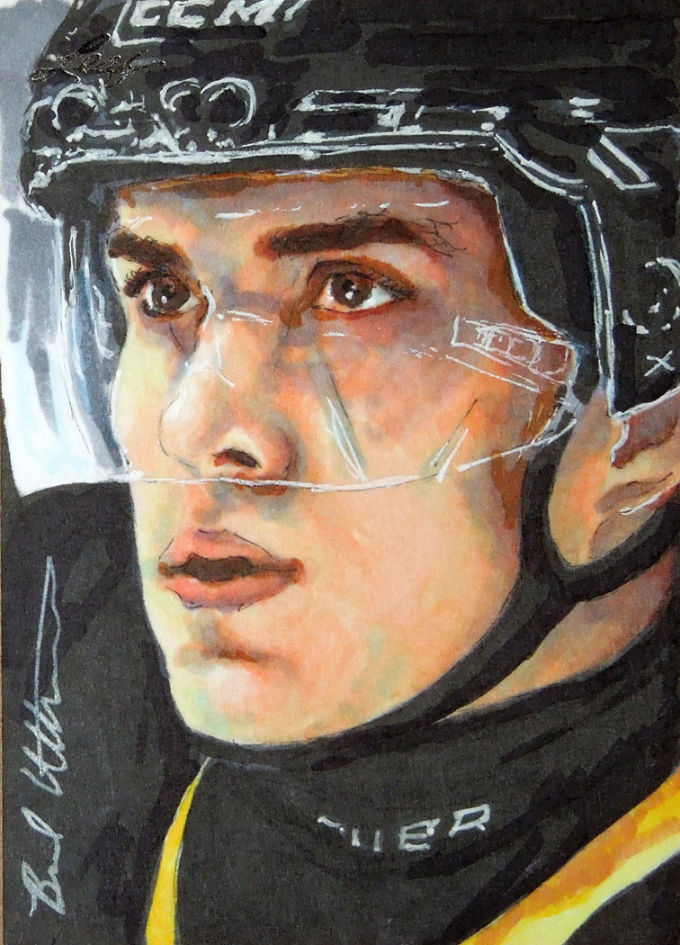 Nail Yakupov Leaf Best of Hockey sketch card