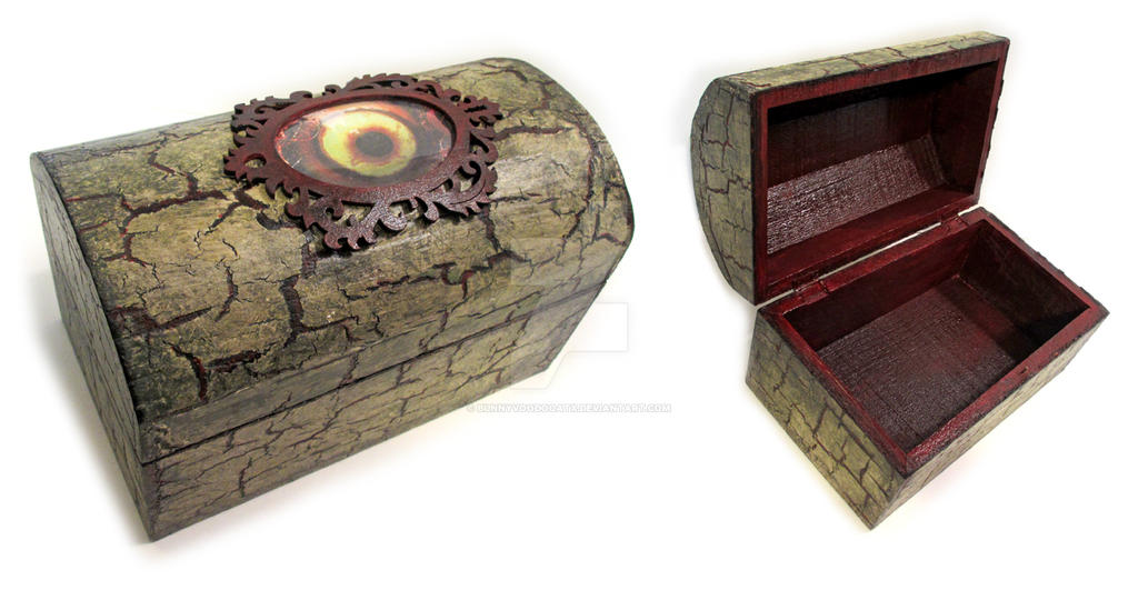 Rustic Monster Box Monster Box by BunnyVoodooATX on DeviantArt