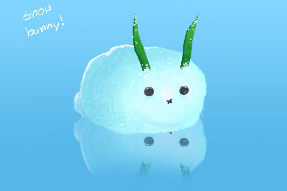 snow bunny by 0-seven on DeviantArt