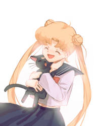 usagi and luna