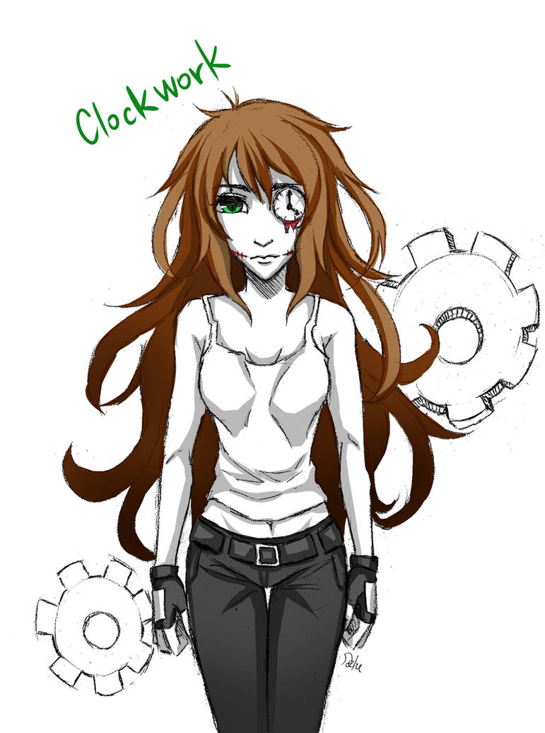 creepypasta clockwork by DeluCat on DeviantArt