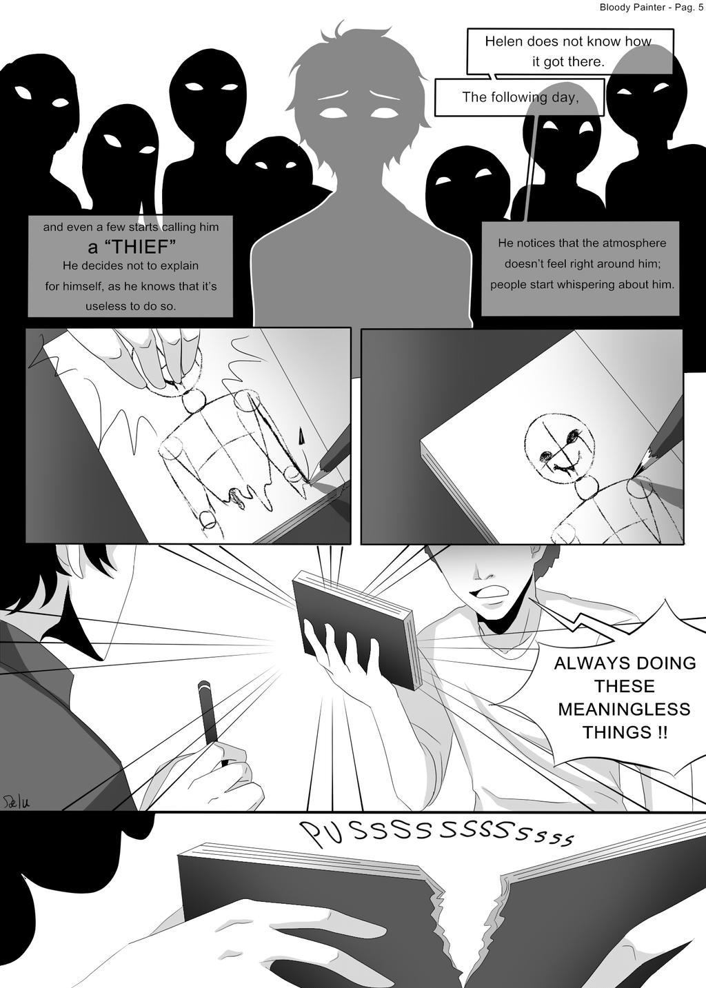 Bloody Painter story Comic-Pag.5