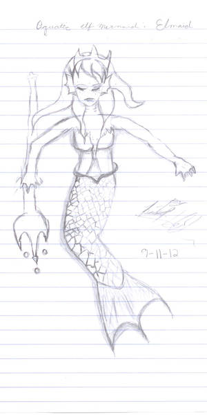 Aquatic Elf Mermaid: Elmaid