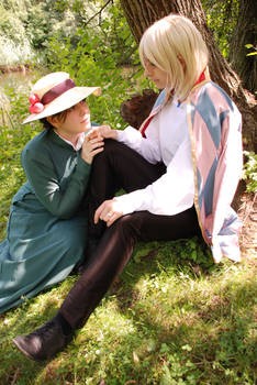 Howl and Sophie - Howl's Moving Castle