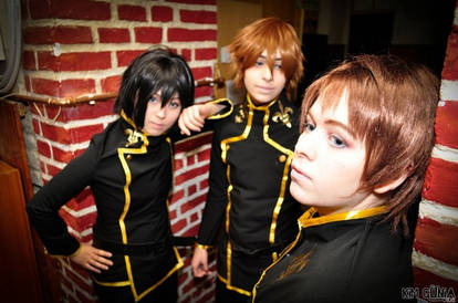 Lelouch, Suzaku and Roro - Code Geass