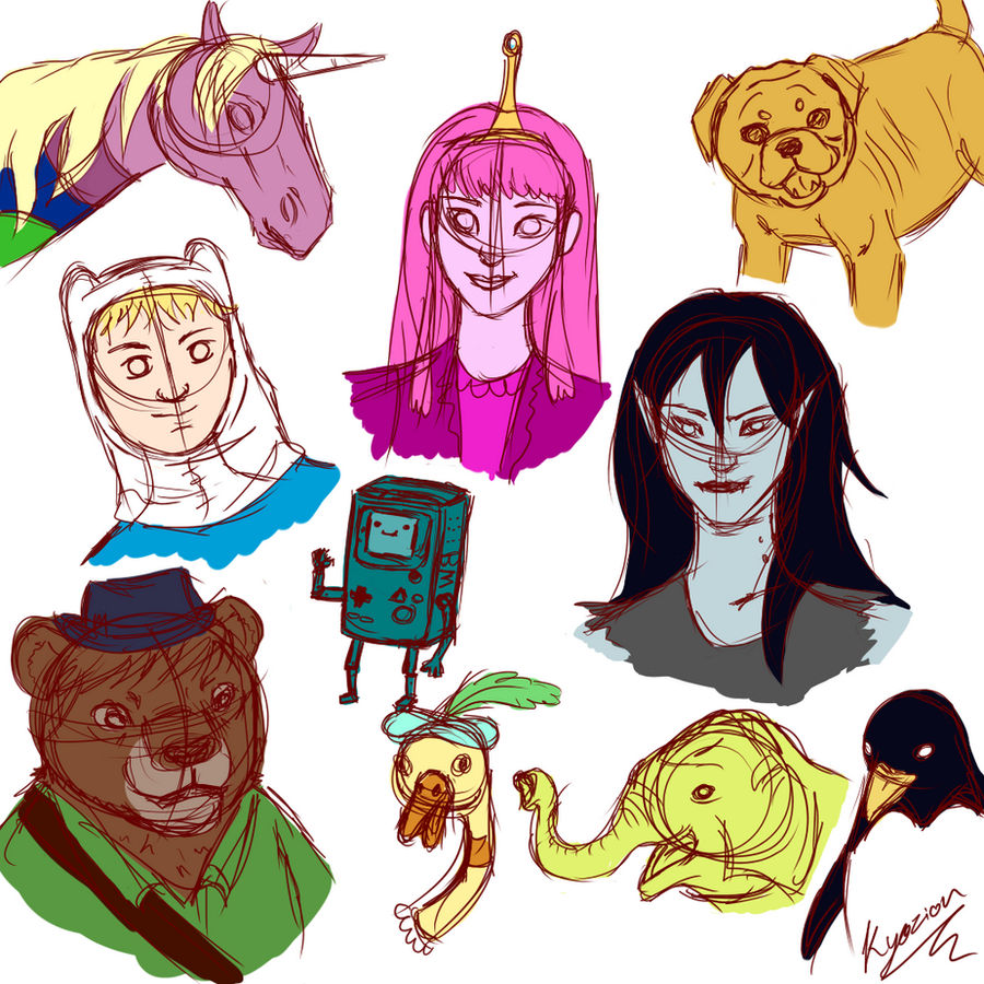 Adventure Time sketches