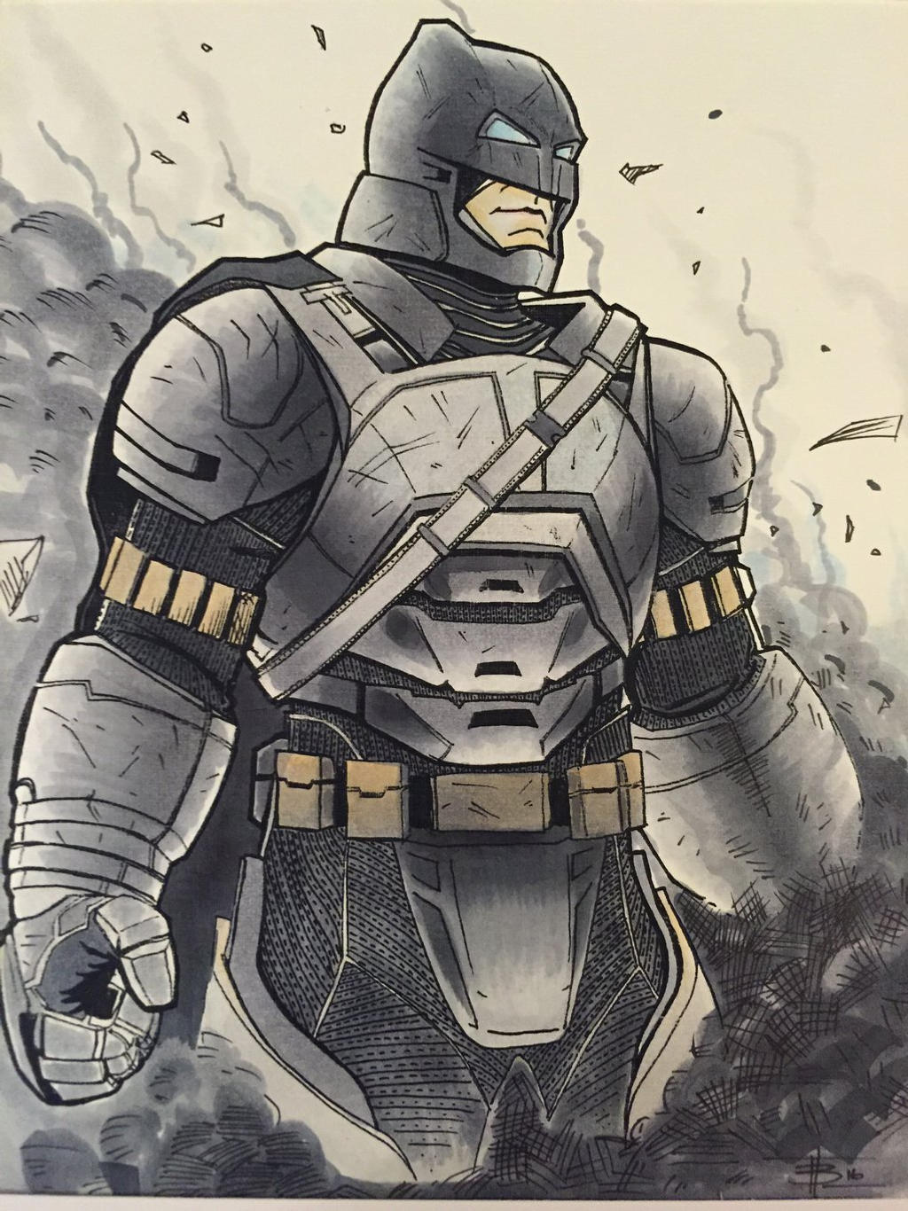 Batfleck Design Batfleck by BeyerODeath on DeviantArt