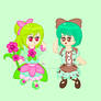 Flower and Mint Themed Girl Adopts (CLOSED)