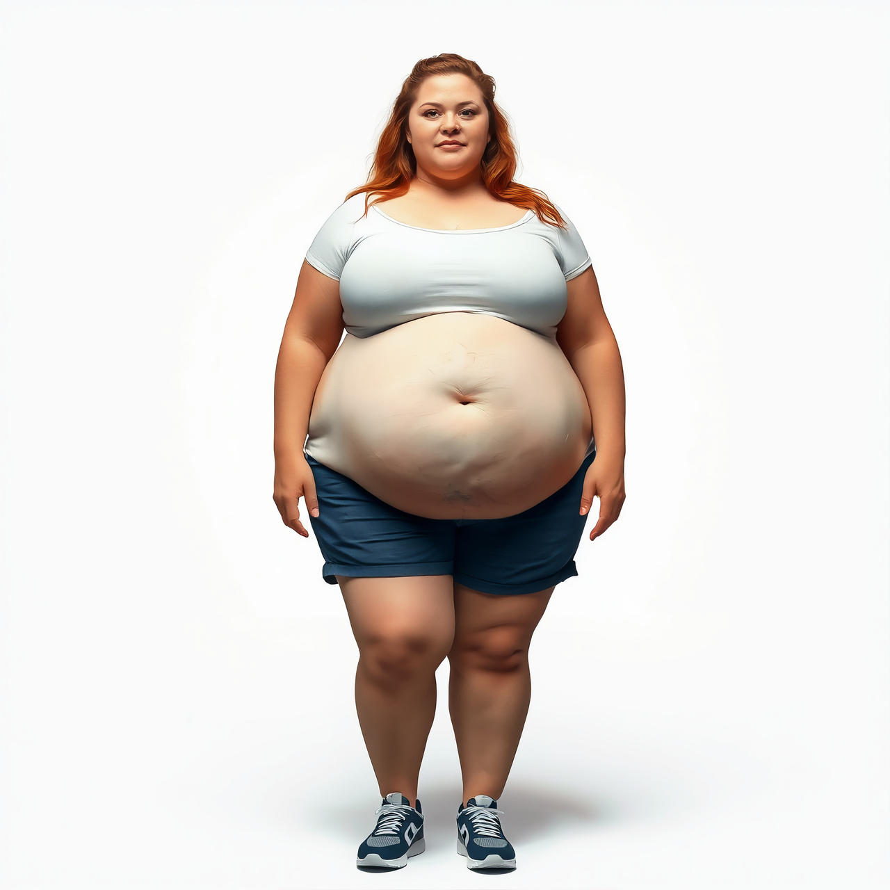 Obese Lady Deviantart Realistic photo of enormously obese young woman wi by SteveH51 on ...