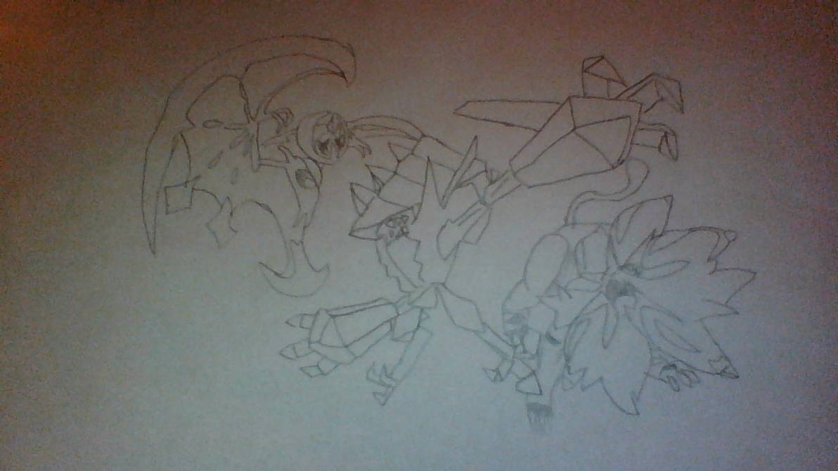 Light Trio Solgaleo Lunala Necrozma Trio : Guide : Capturer Solgaleo, Lunala et ...