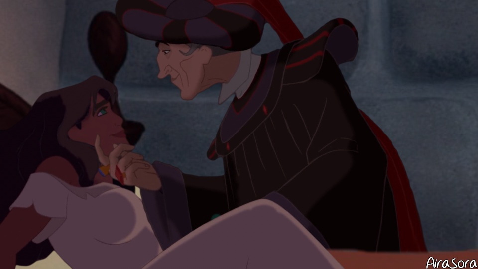 Frollo And Esmeralda Love The Way You Hurt Me 2 By Airachica On Deviantart