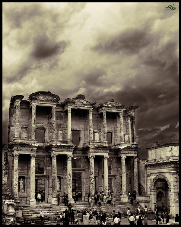 Ephesus Celsus Library 2 by orcunceyhan