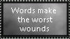 Worst wounds stamp