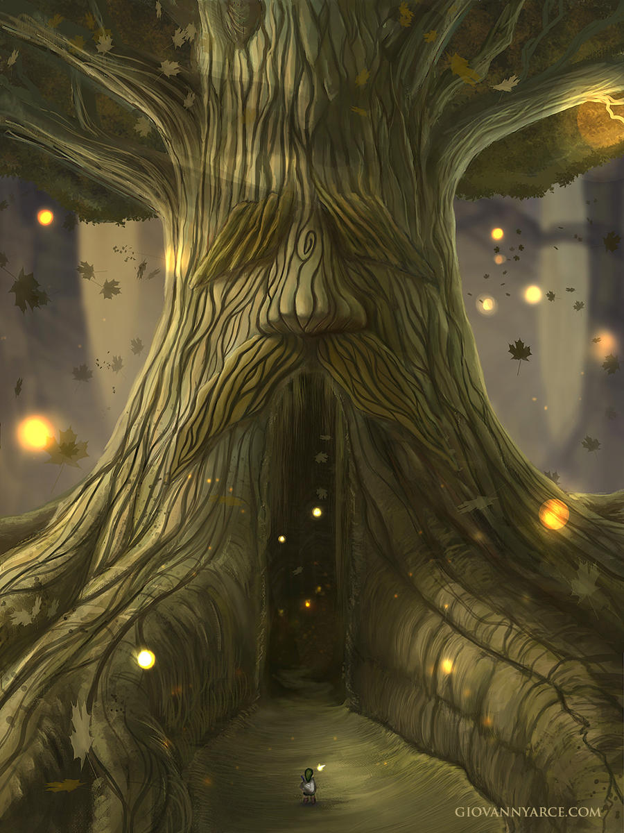 Deku Tree - The legend of zelda, Ocarina of time by GiovannyArce on  DeviantArt