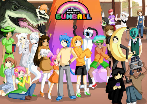 The Amazing World of Gumball anime verison