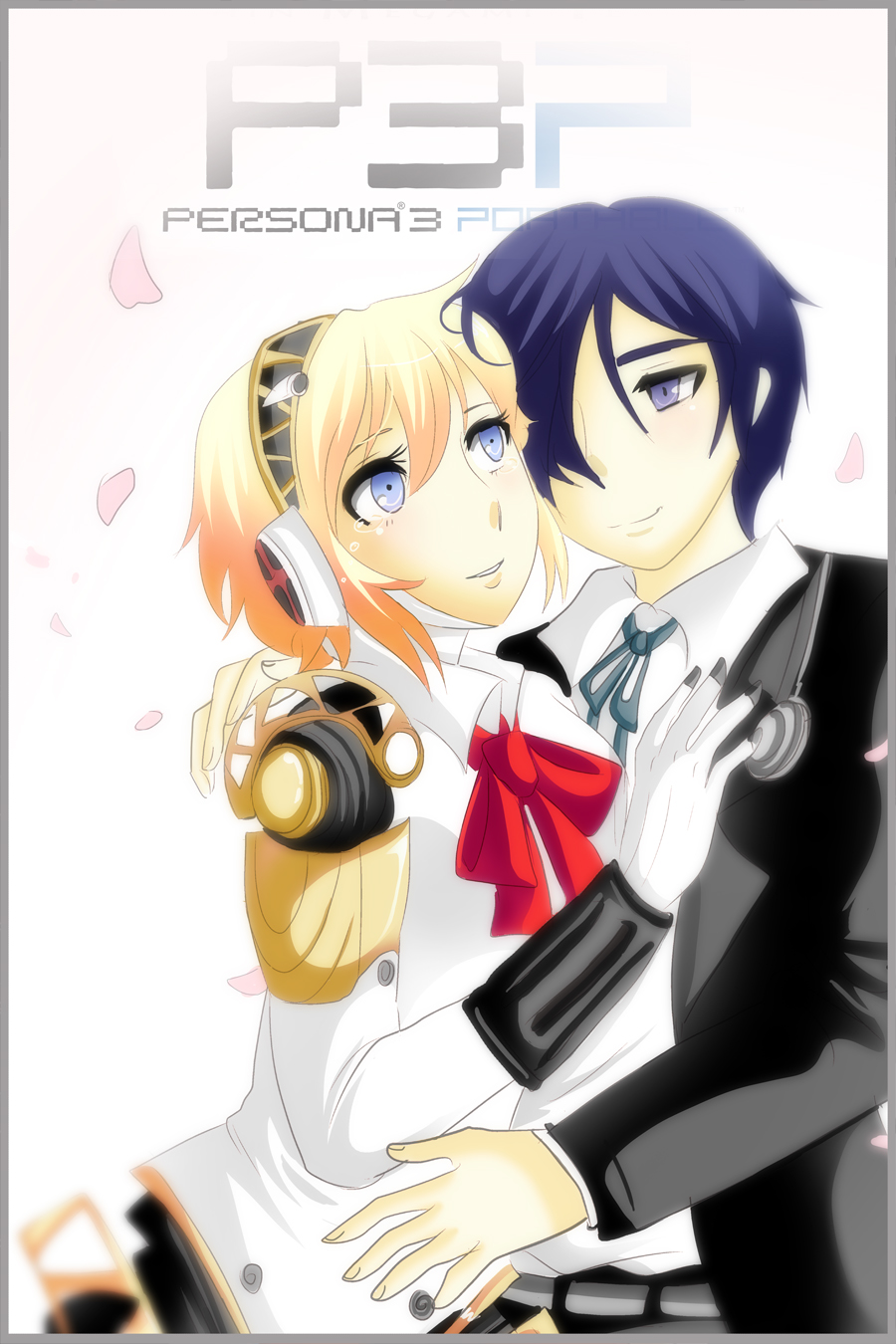 Persona Aigis and Minato